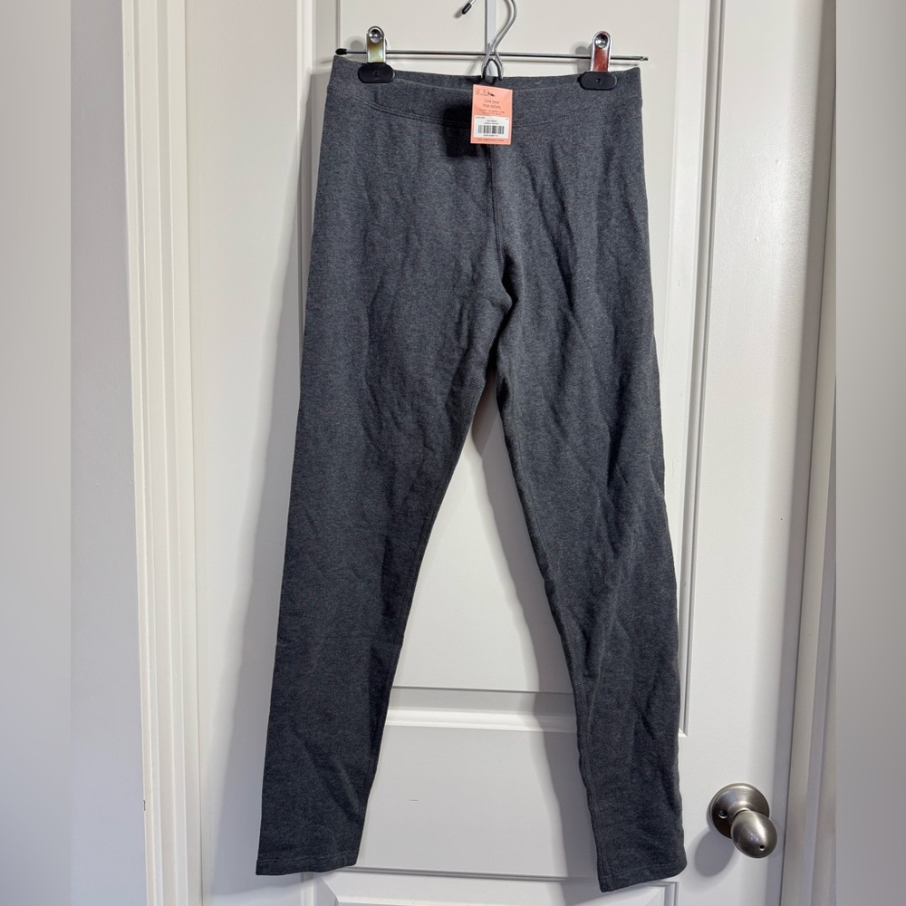 Primary Cozy Leggings, girls size 14 charcoal grey new